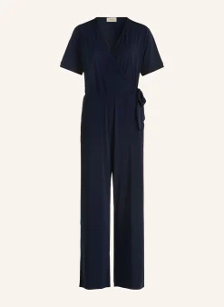 Jumpsuit in Wickeloptik