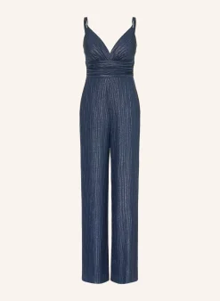 Jumpsuit mit Glitzergarn