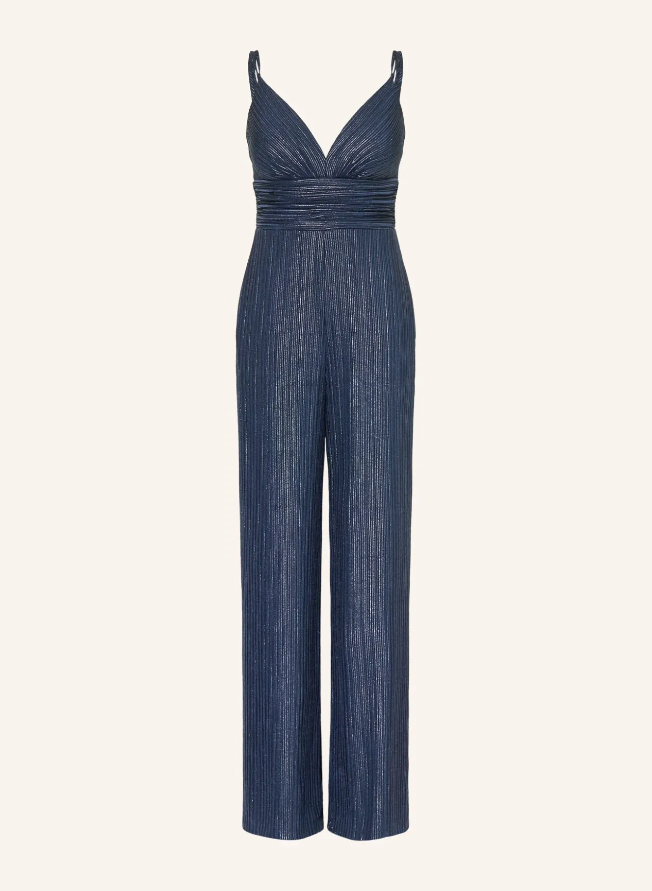 Jumpsuit mit Glitzergarn