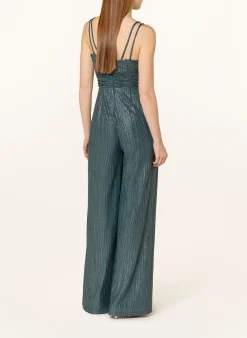 Jumpsuit mit Glitzergarn