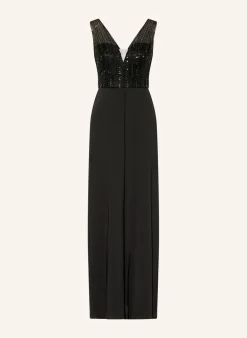 Jumpsuit mit Pailletten