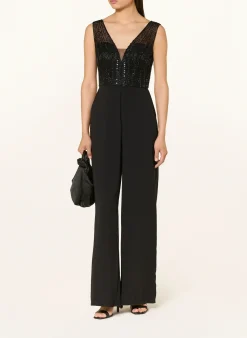 Jumpsuit mit Pailletten