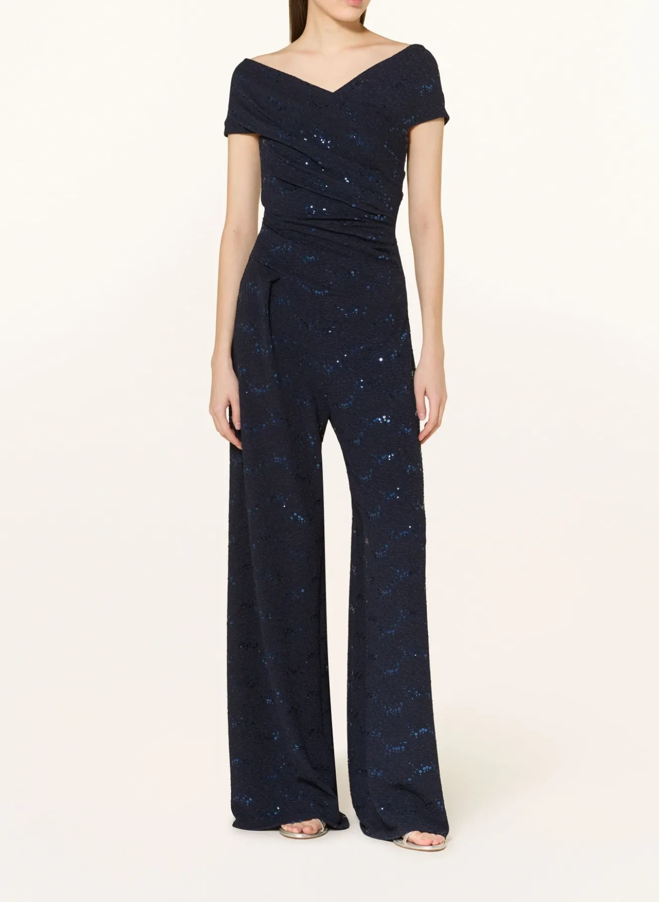 Jumpsuit mit Pailletten