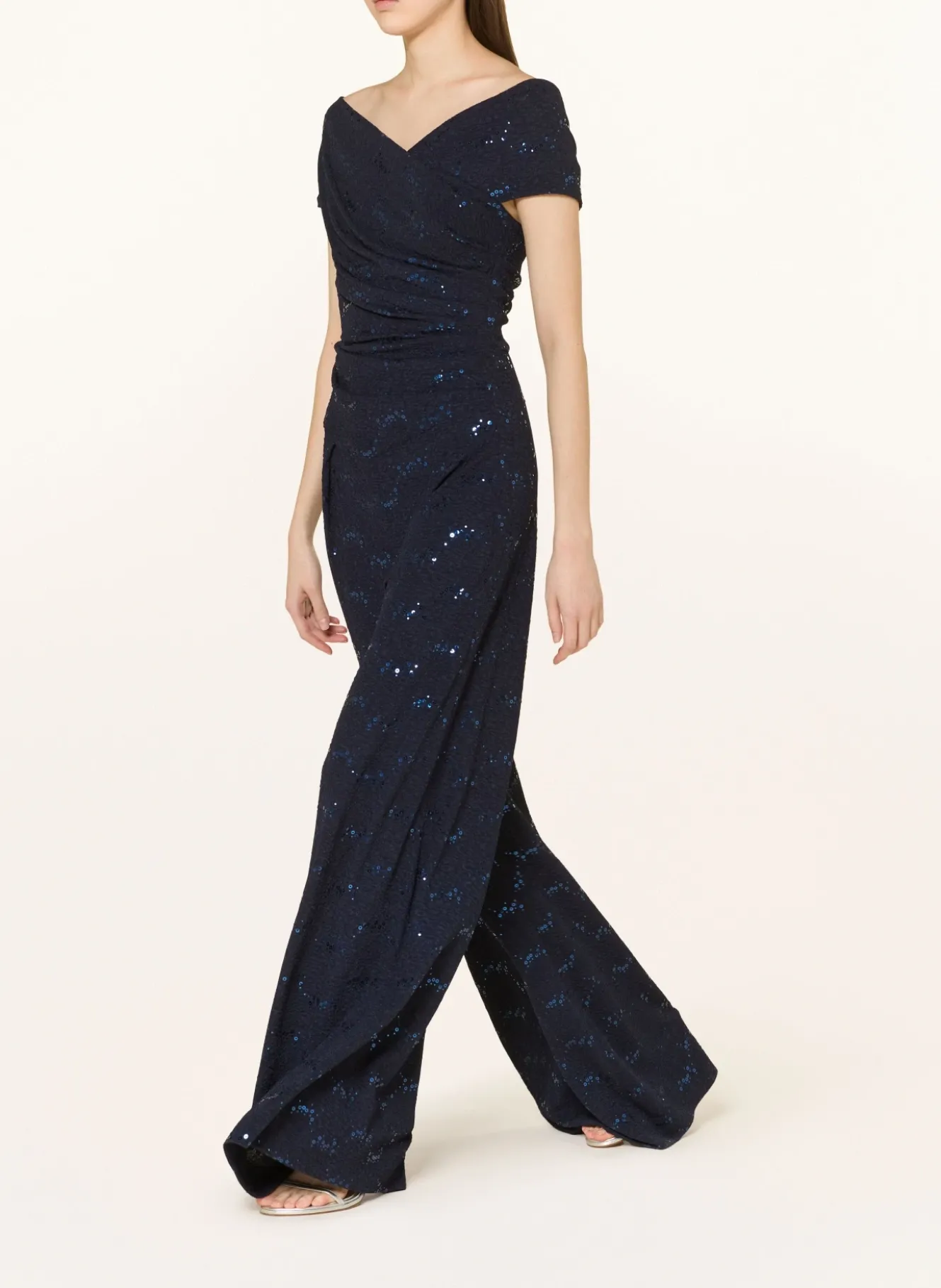 Jumpsuit mit Pailletten