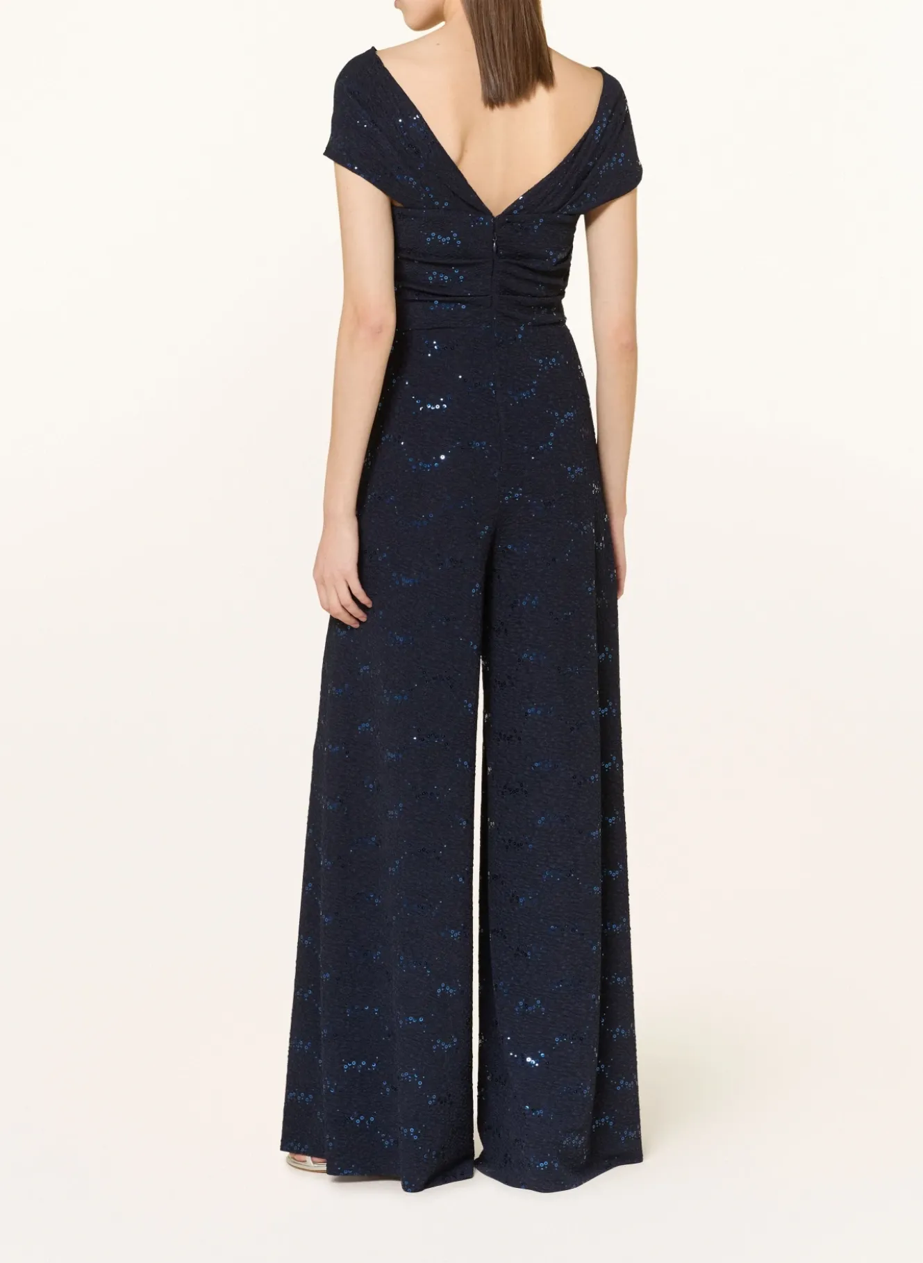 Jumpsuit mit Pailletten