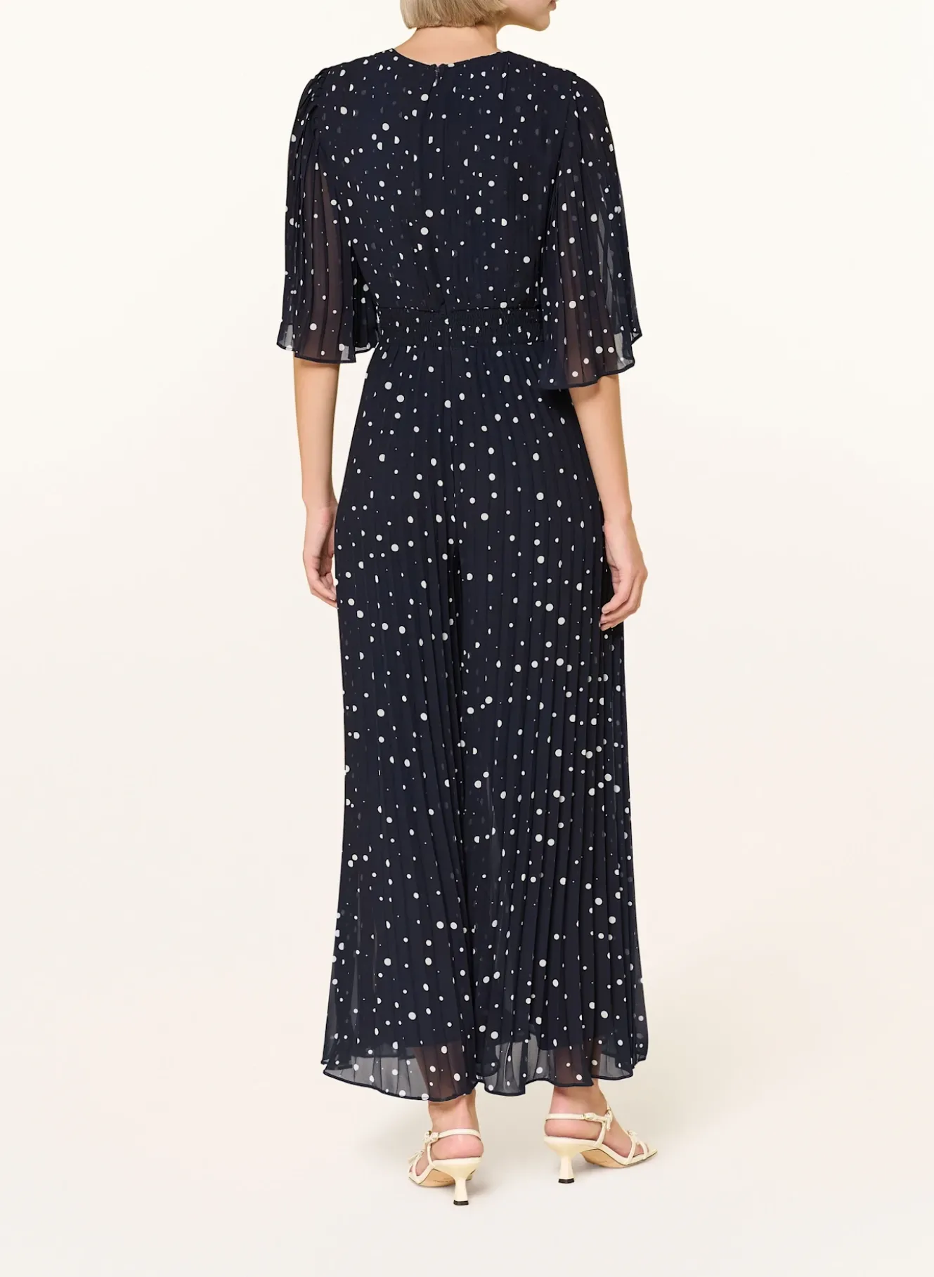 Jumpsuit mit Plissees