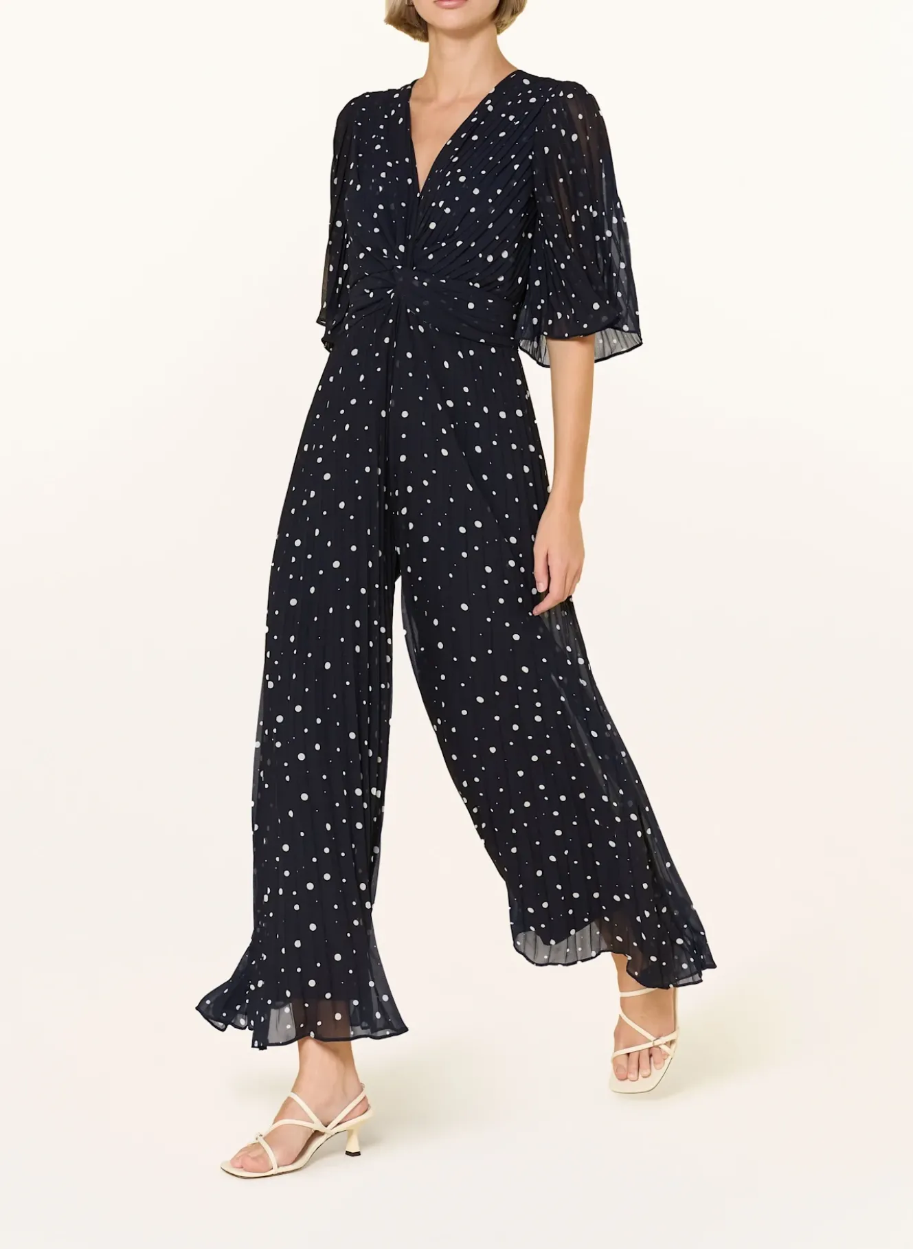 Jumpsuit mit Plissees