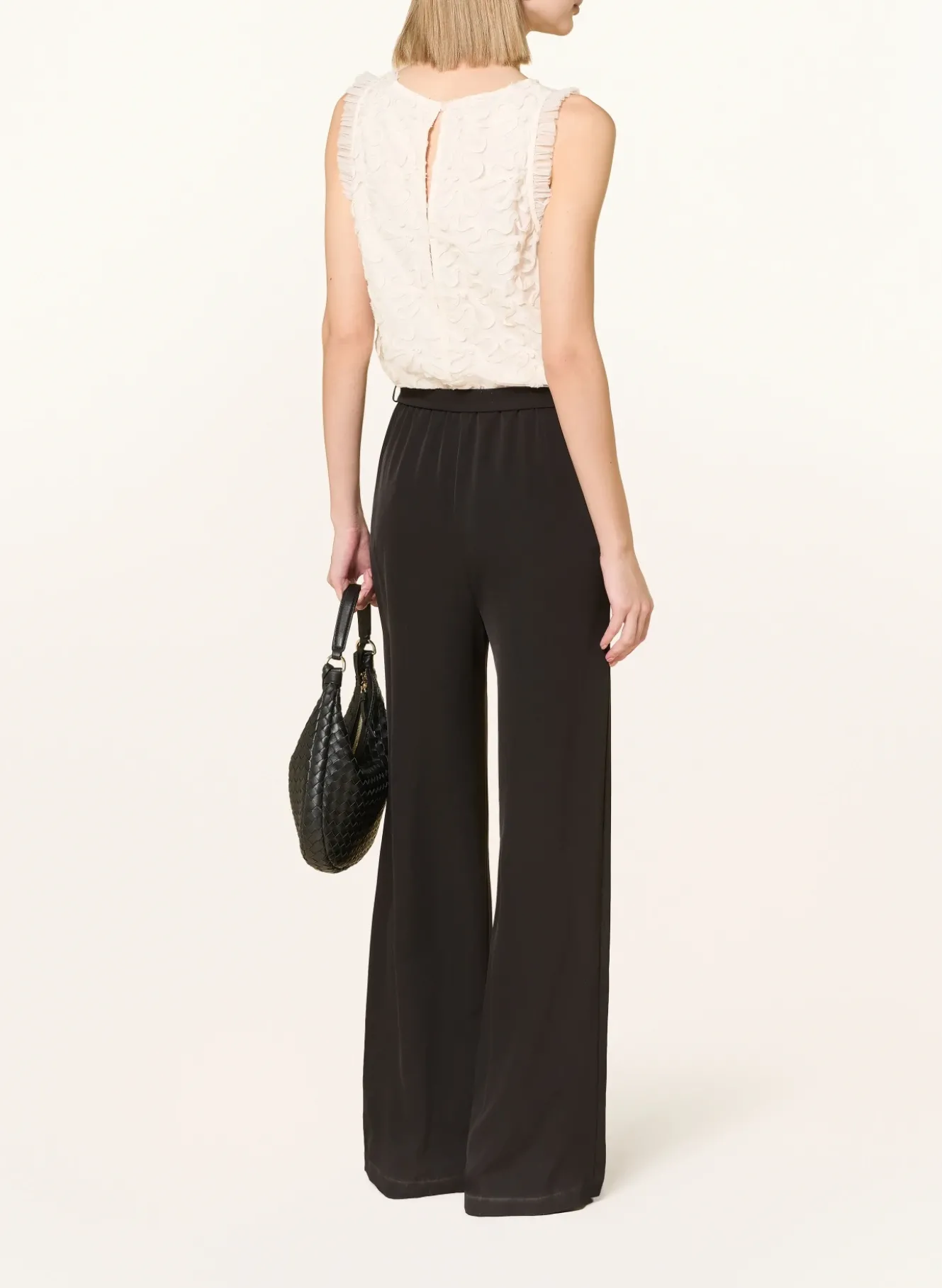 Jumpsuit mit Rüschen
