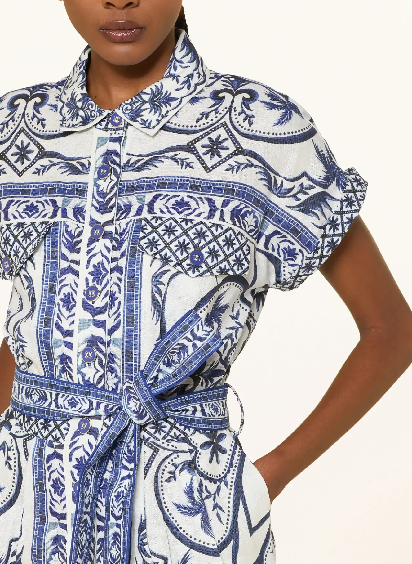 Jumpsuit WONDERFUL CITY aus Leinen