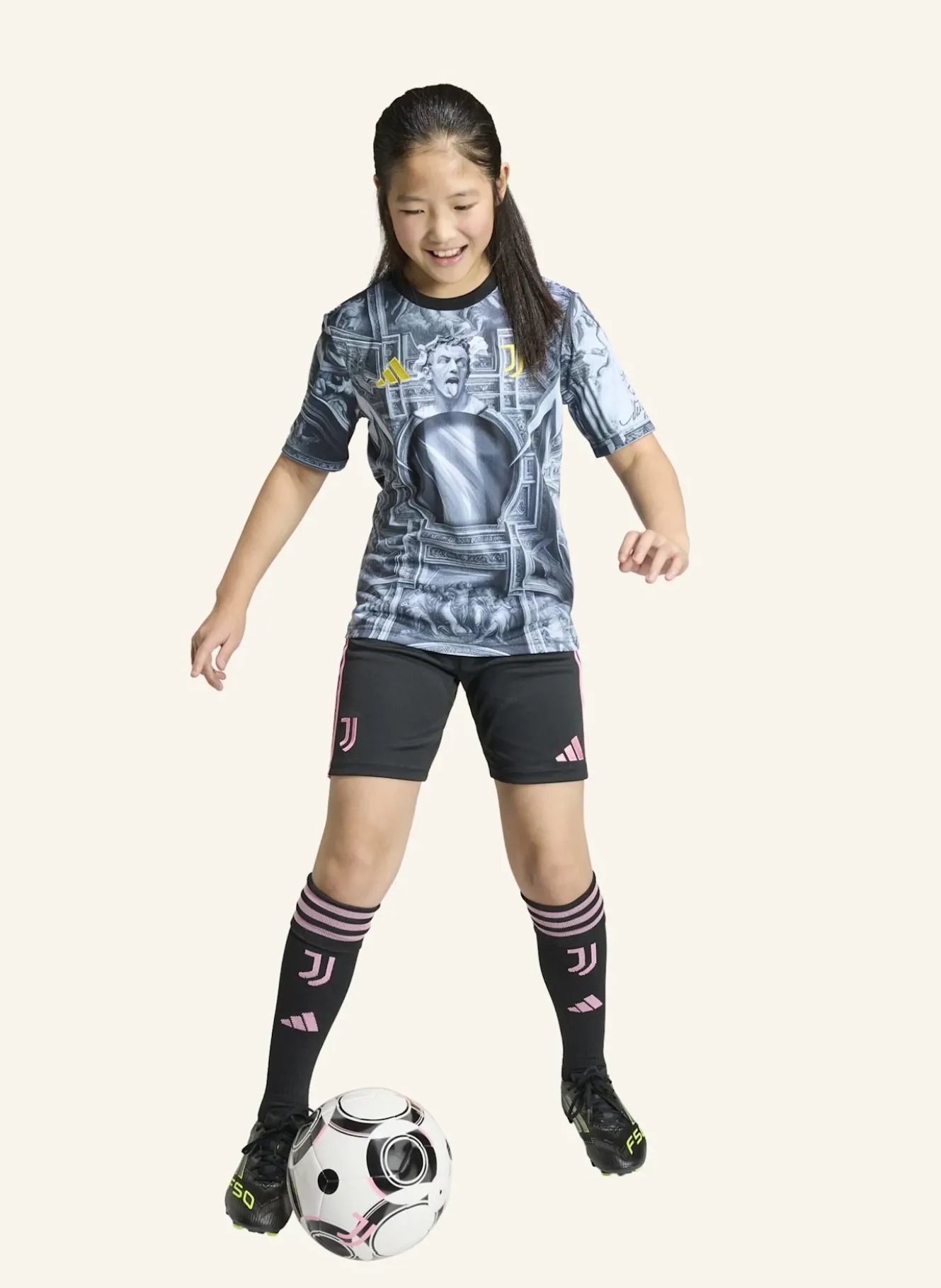 JUVENTUS TURIN 25/26 KIDS AUFWÄRMSHIRT