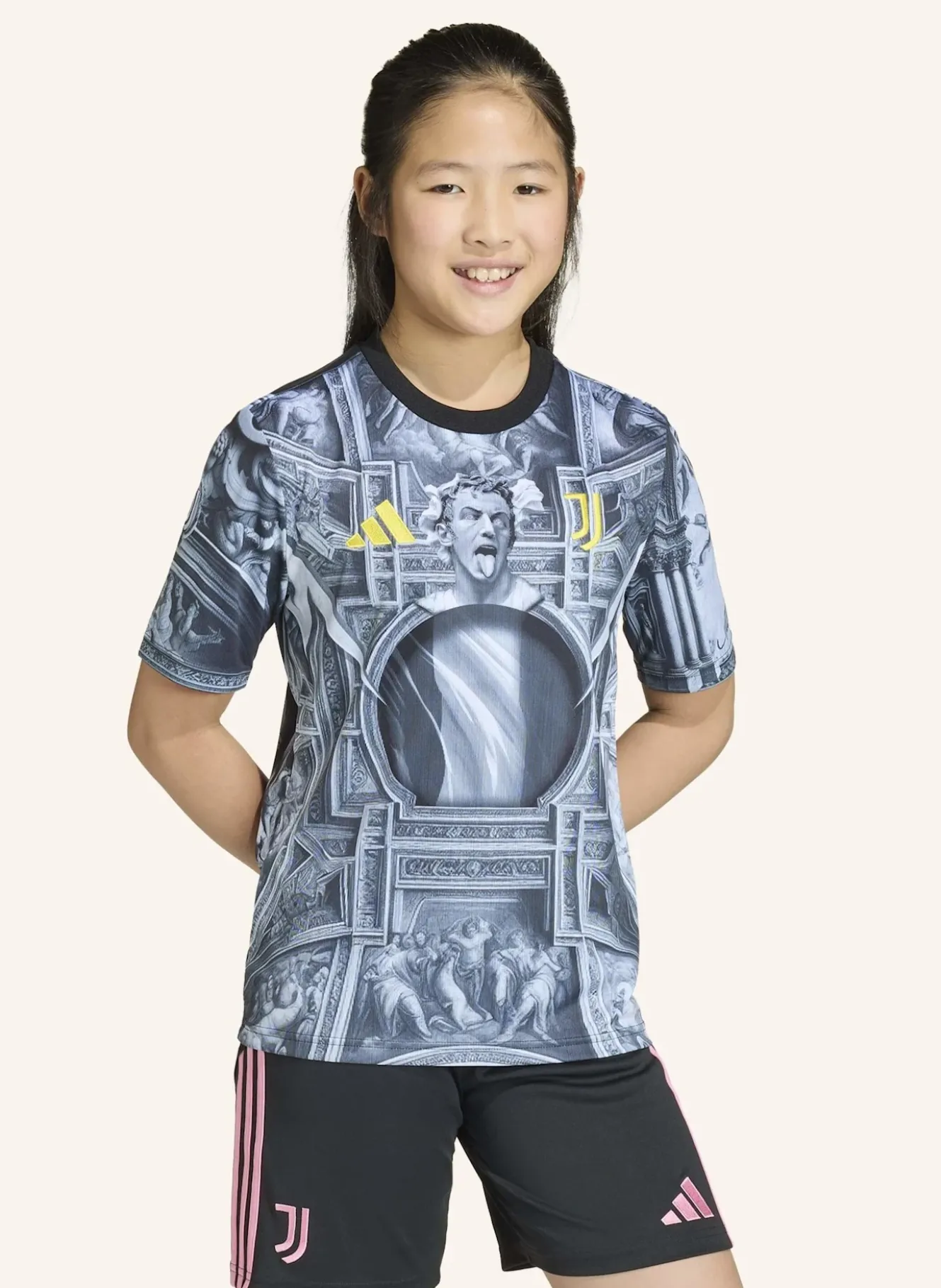 JUVENTUS TURIN 25/26 KIDS AUFWÄRMSHIRT