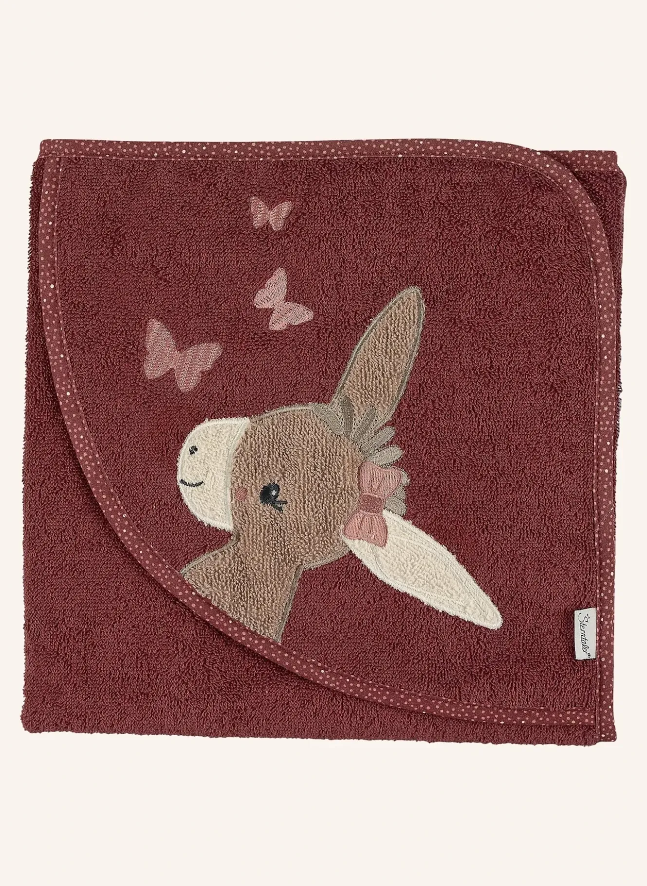 Kapuzenbadetuch 80 x 80 cm Emmily