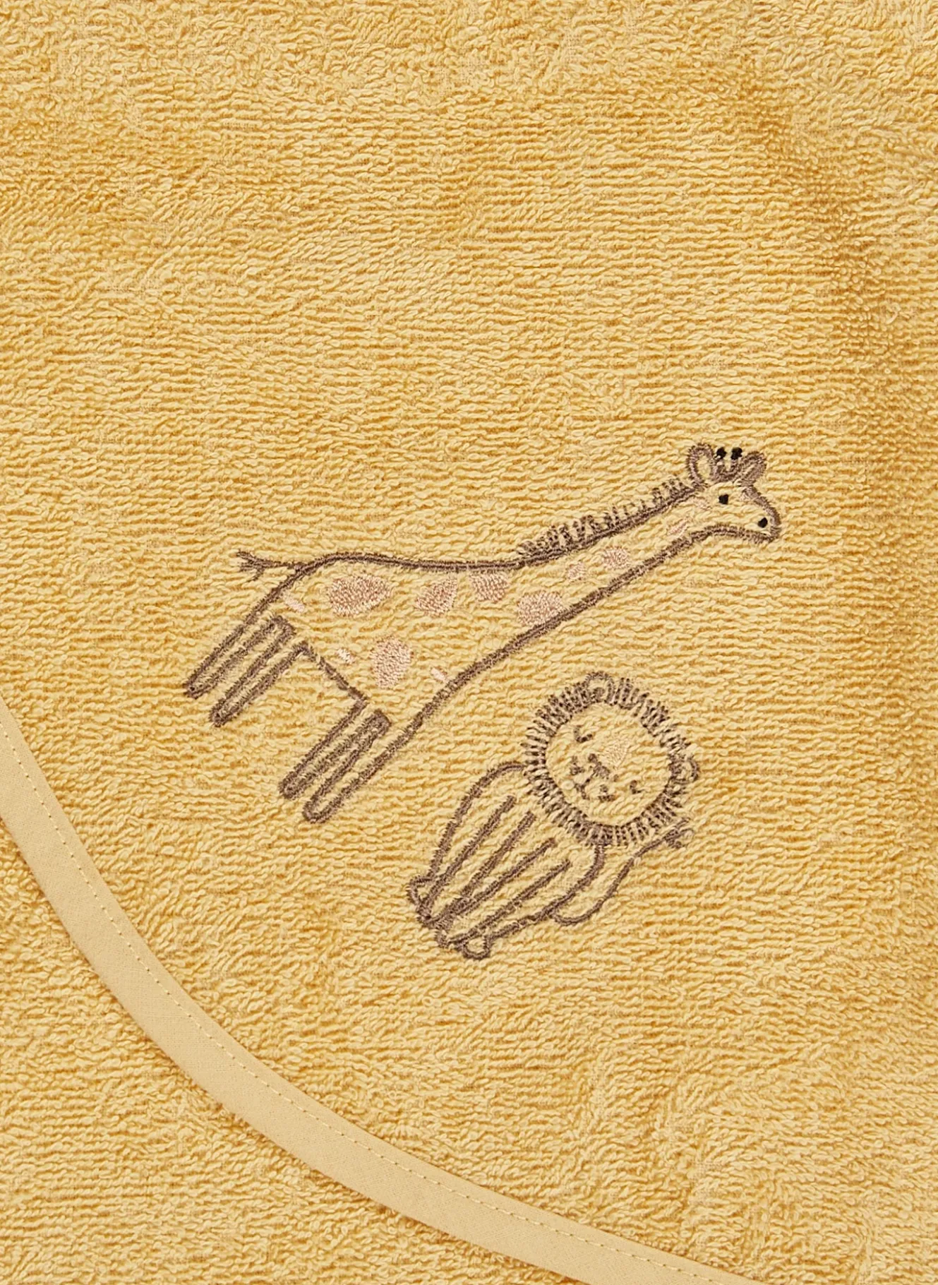 Kapuzenbadetuch 100x100 cm GIRAFFE Kaya