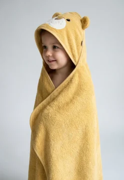 Kapuzenbadetuch 100x100 cm LÖWE Leo