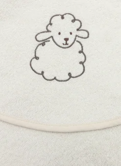 Kapuzenbadetuch 100x100 Flocke