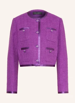 Kastenjacke aus Bouclé