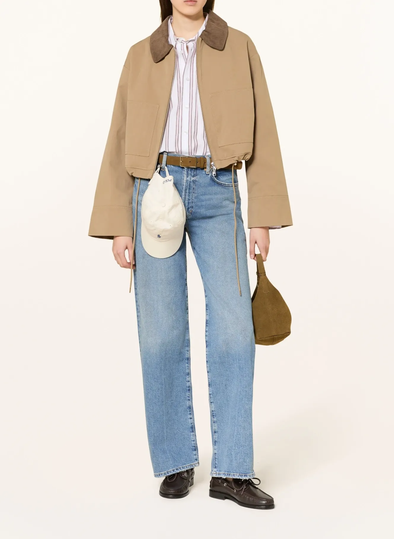 Kastenjacke mit Cord
