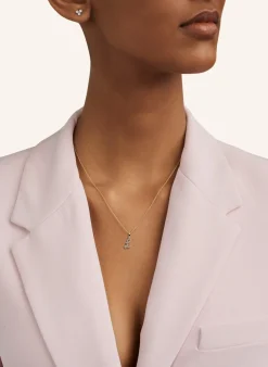 Kette TINY DIAMOND LETTER L