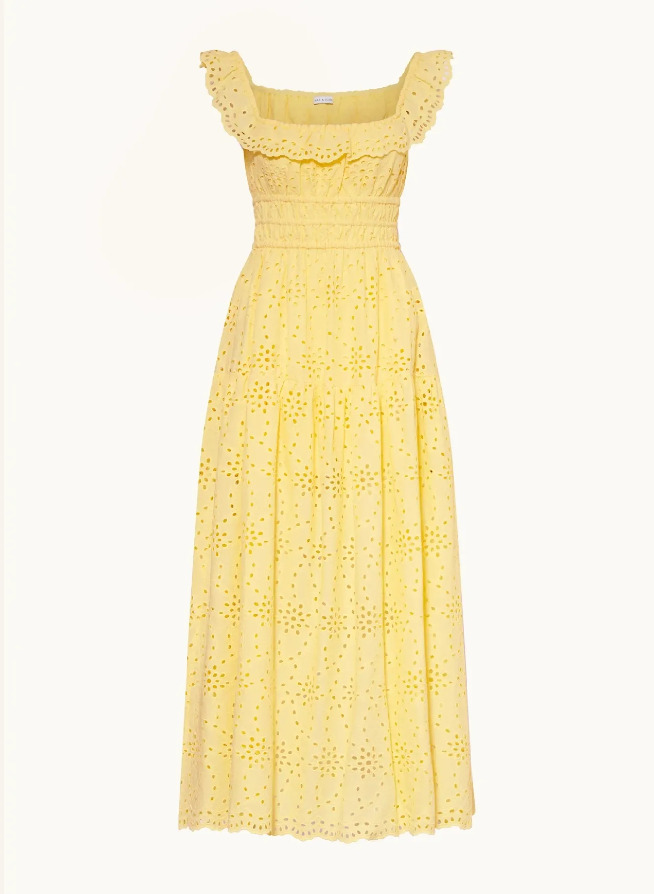 Kleid aus Lochspitze