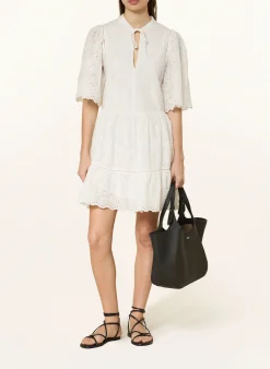 Kleid DENVITA aus Lochspitze mit 3/4-Arm