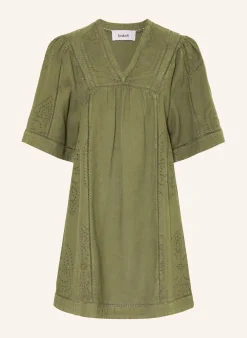 Kleid GINA mit 3/4-Arm und Lochspitze