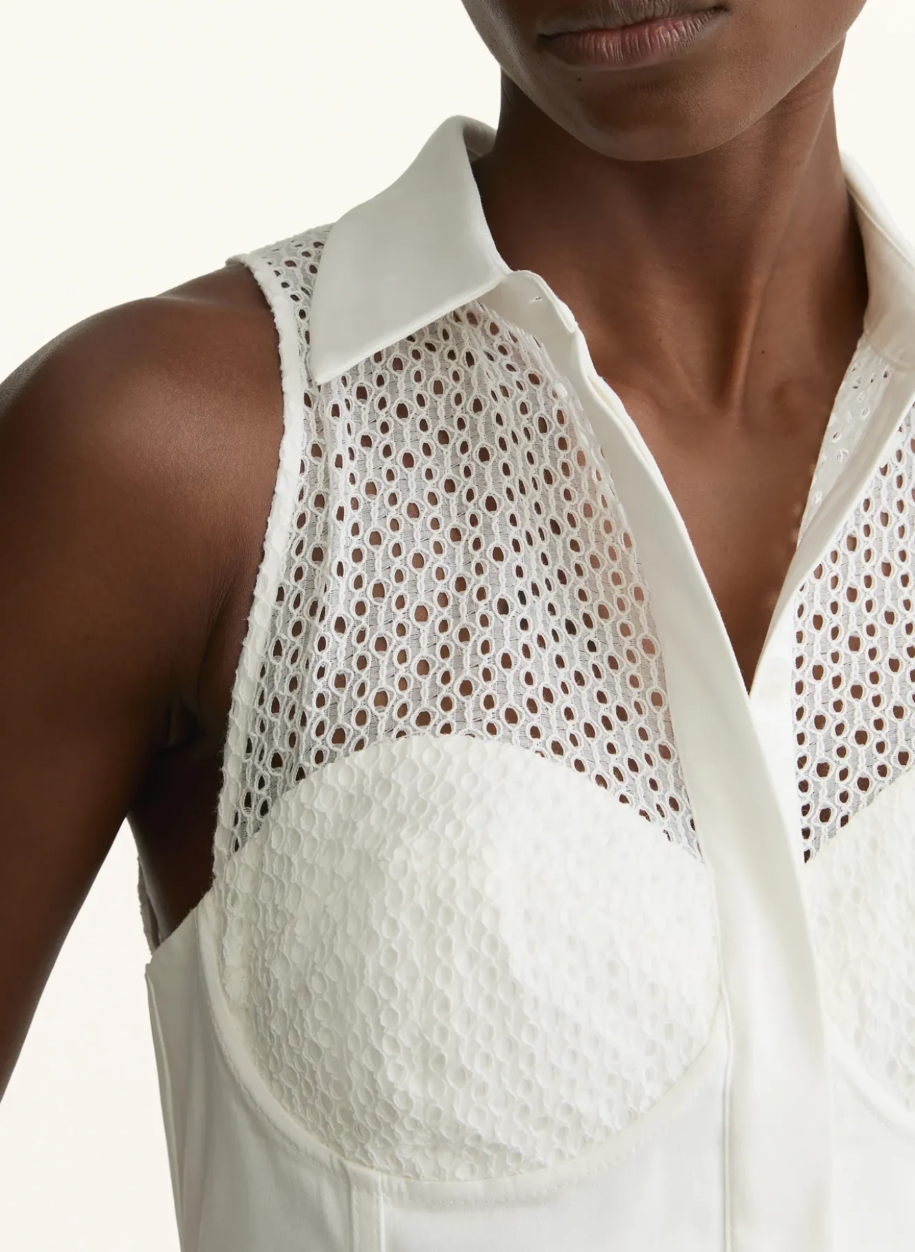 Kleid HERA mit Lochspitze
