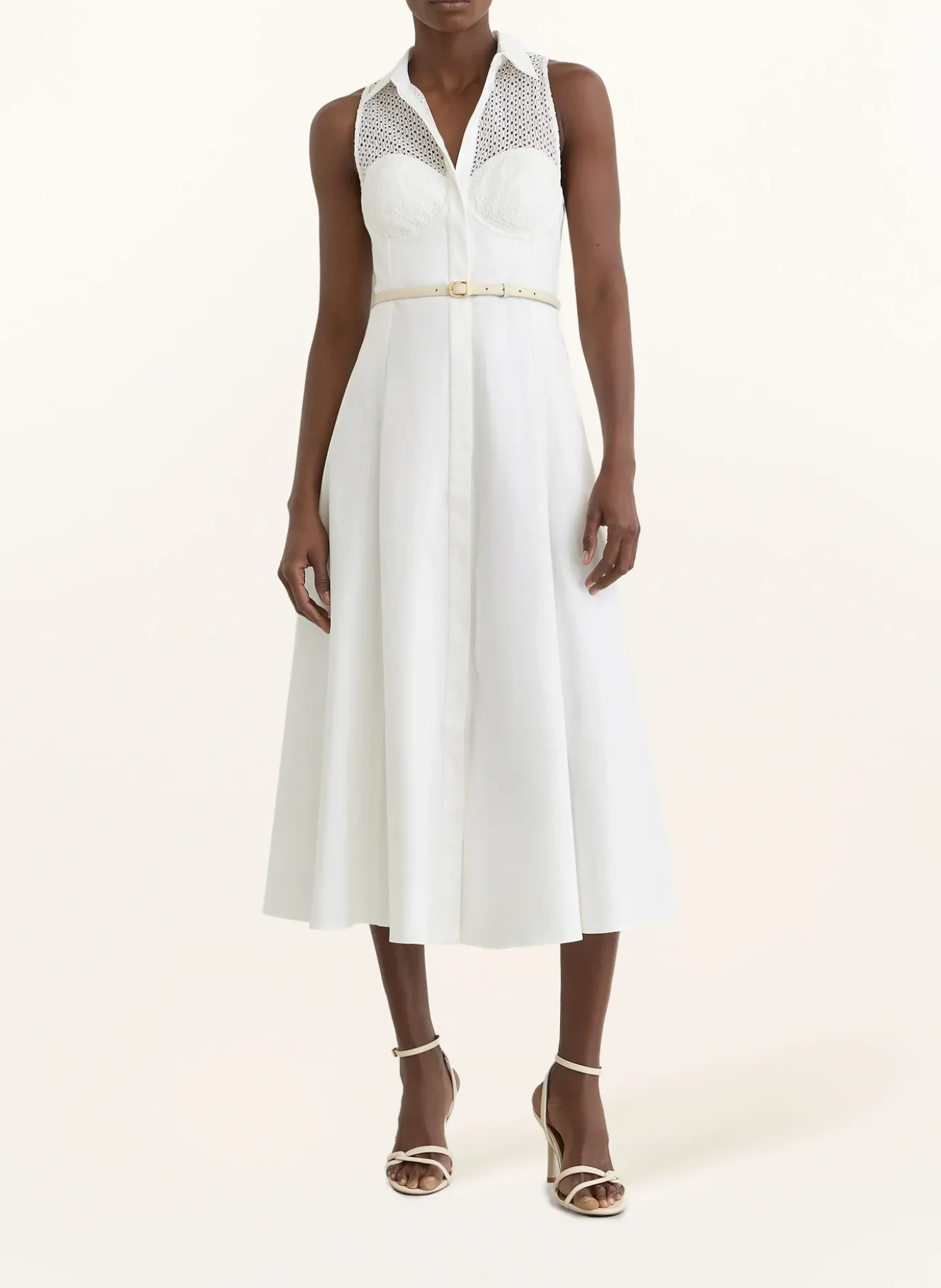 Kleid HERA mit Lochspitze
