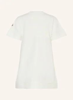 Kleid im Materialmix