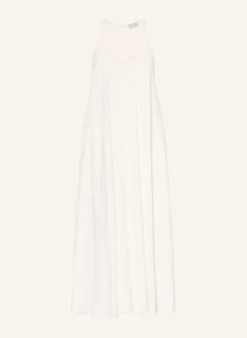 Kleid im Materialmix