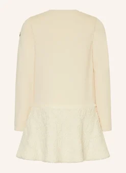 Kleid im Materialmix