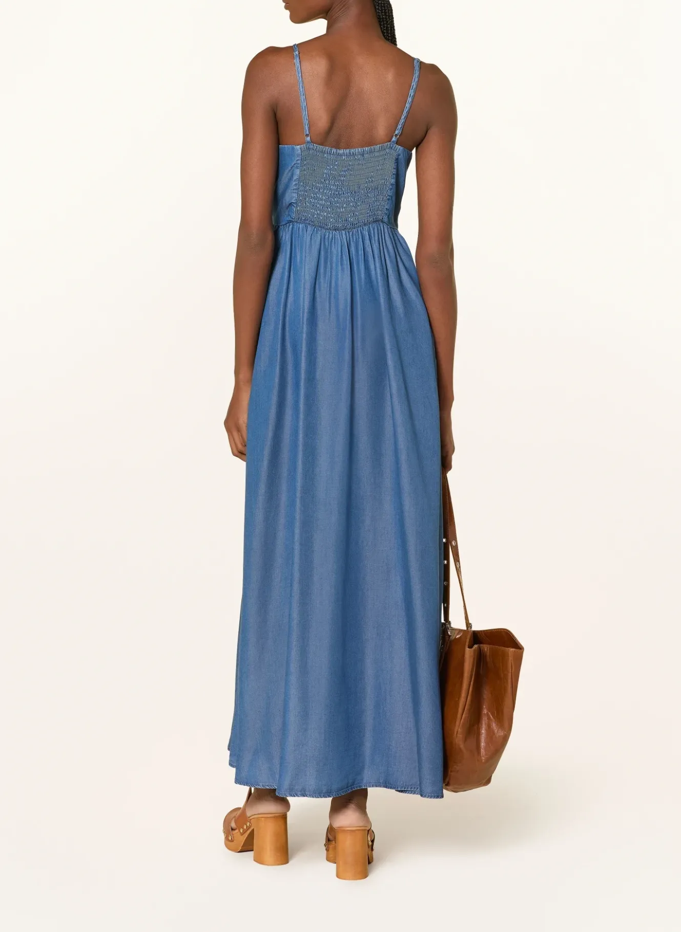 Kleid in Jeansoptik