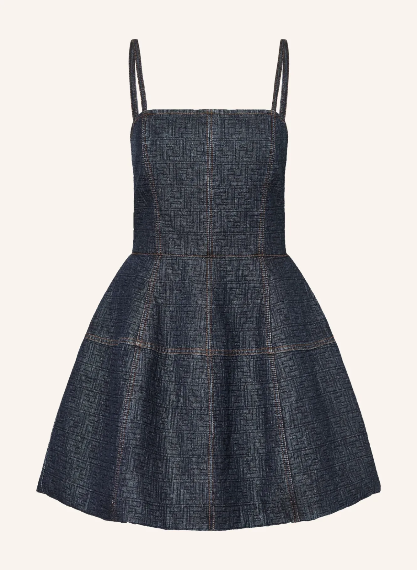 Kleid in Jeansoptik