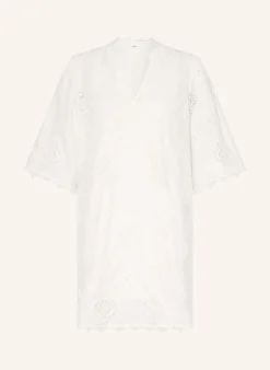 Kleid MALO mit Lochspitze und 3/4-Arm