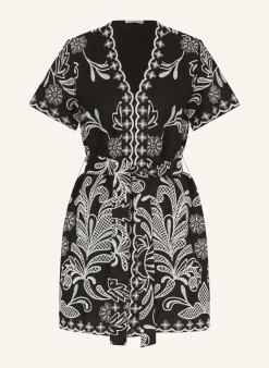 Kleid mit Leinen