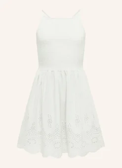 Kleid mit Lochspitze