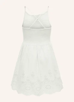 Kleid mit Lochspitze