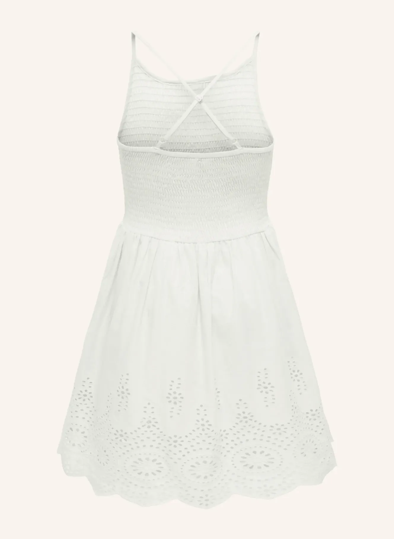 Kleid mit Lochspitze