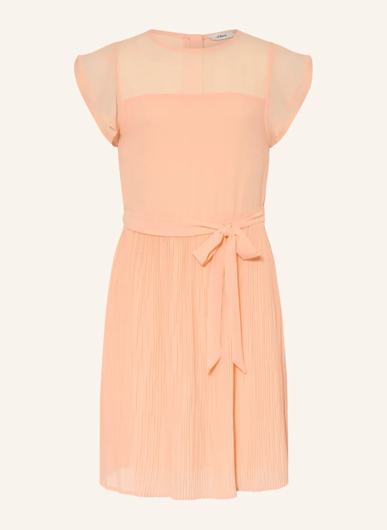 Kleid mit Plissees