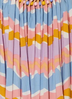 Kleid mit Schmuckperlen