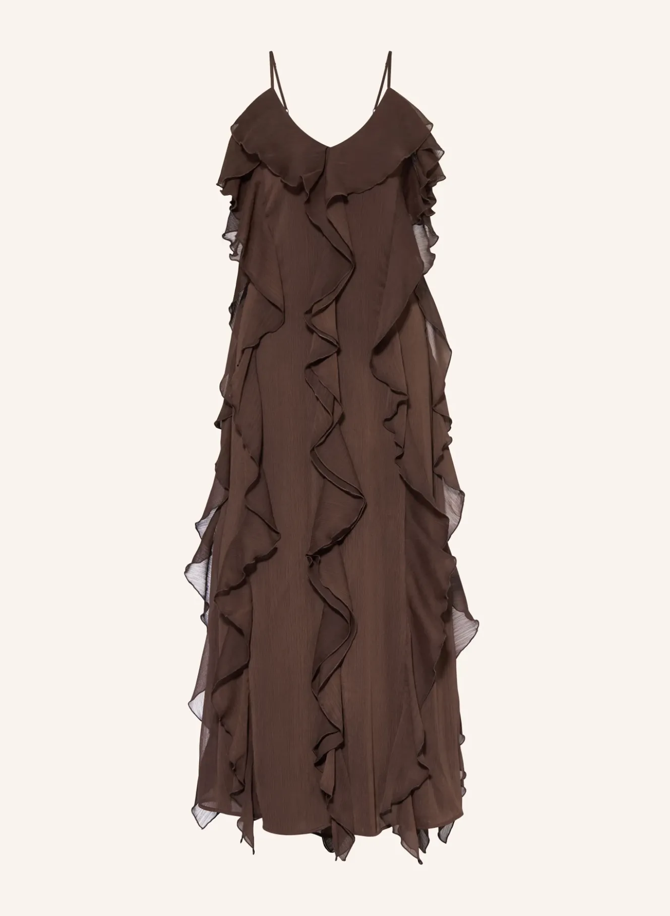 Kleid mit Volants