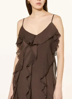 Kleid mit Volants