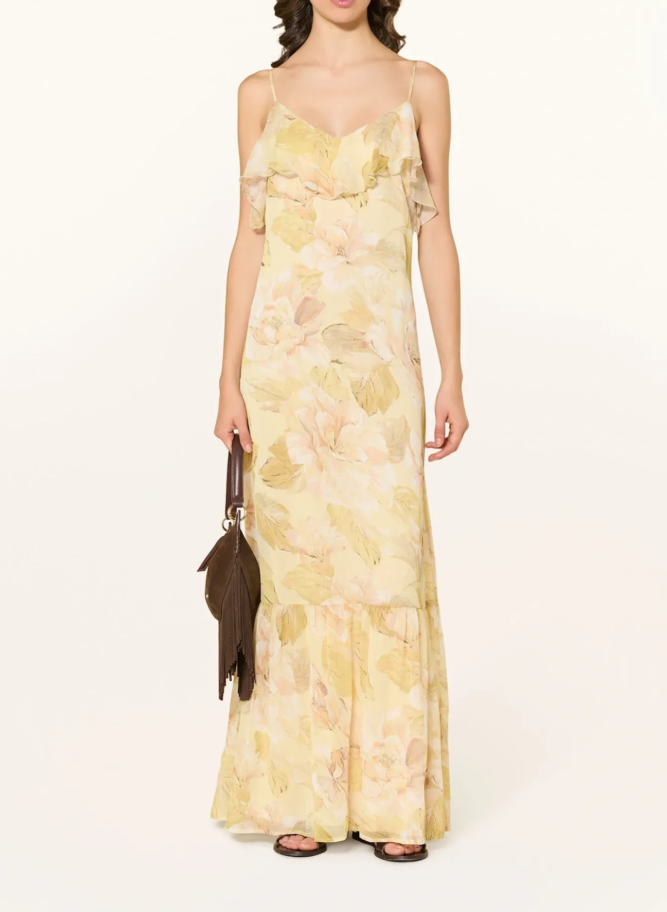 Kleid mit Volants