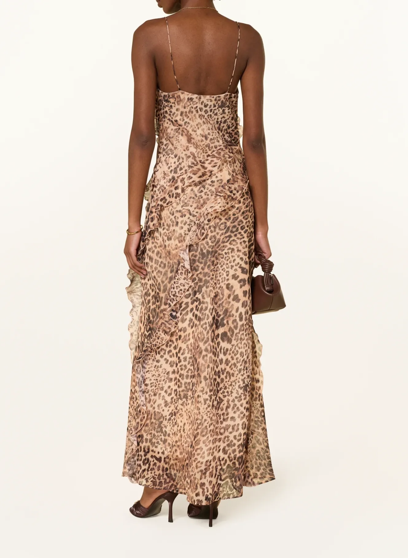 Kleid mit Volants