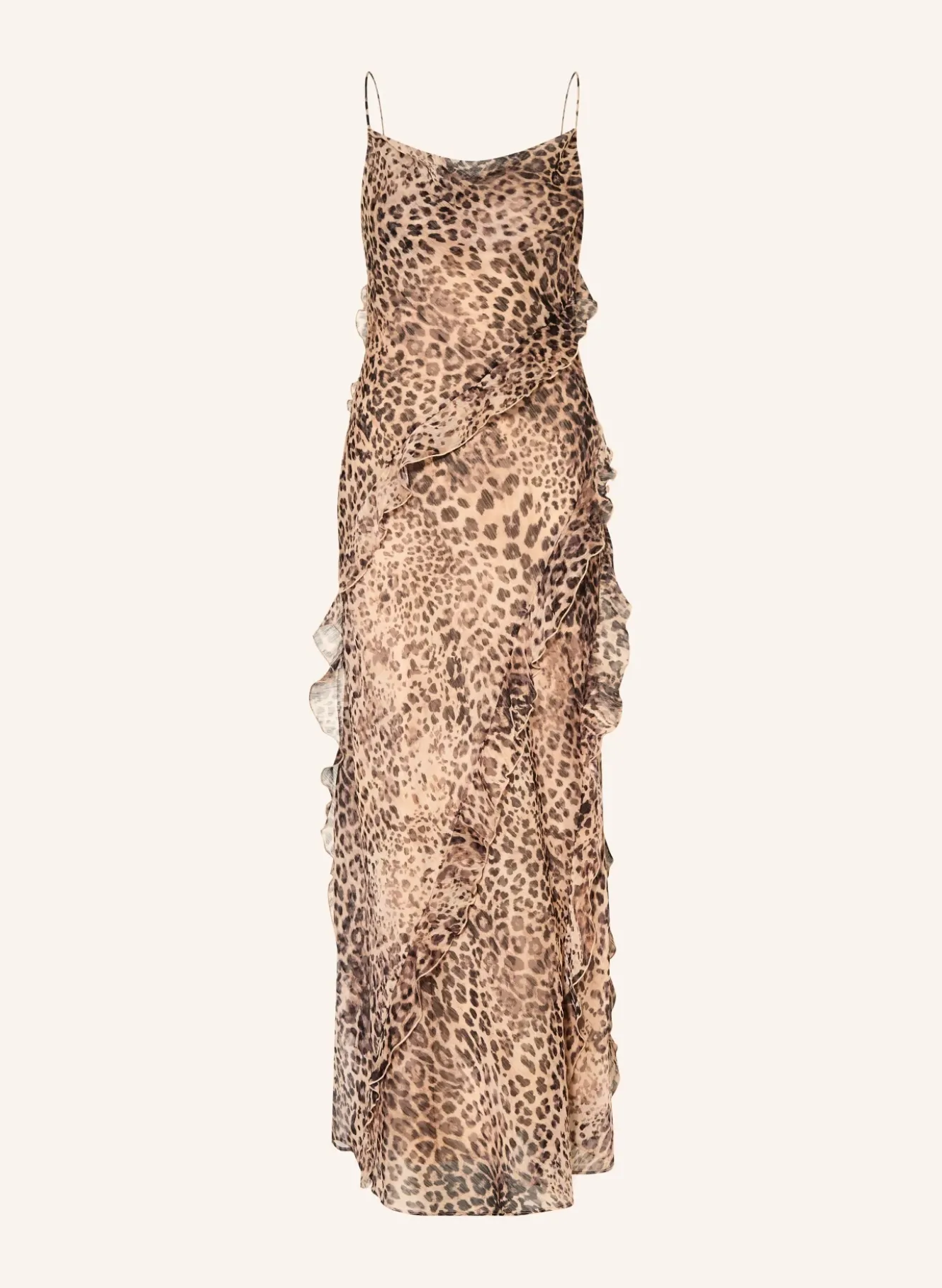 Kleid mit Volants