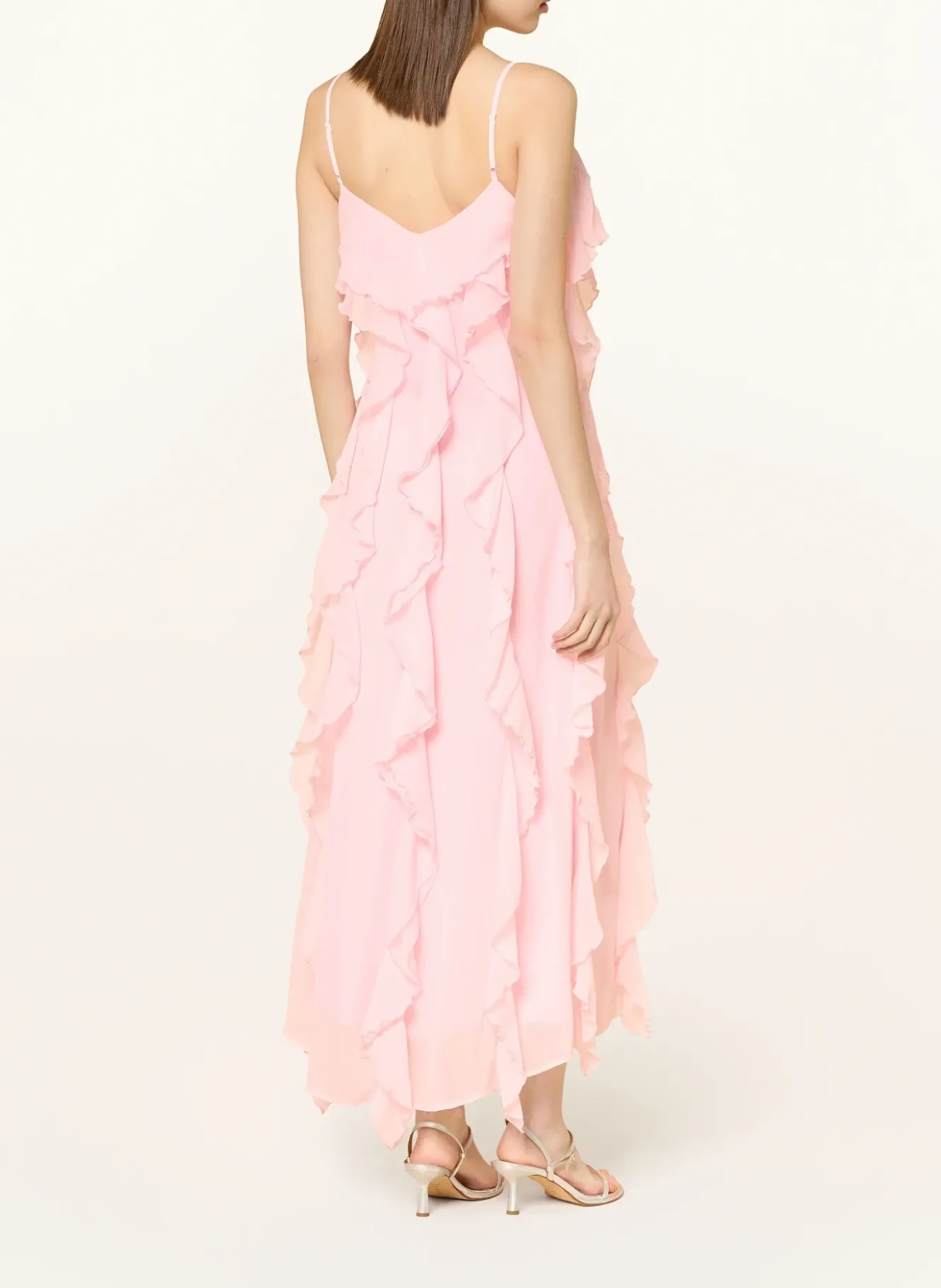 Kleid mit Volants