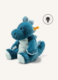 Kuscheltier Light at Night SPOTT Stegosaurus 28 cm, hellblau