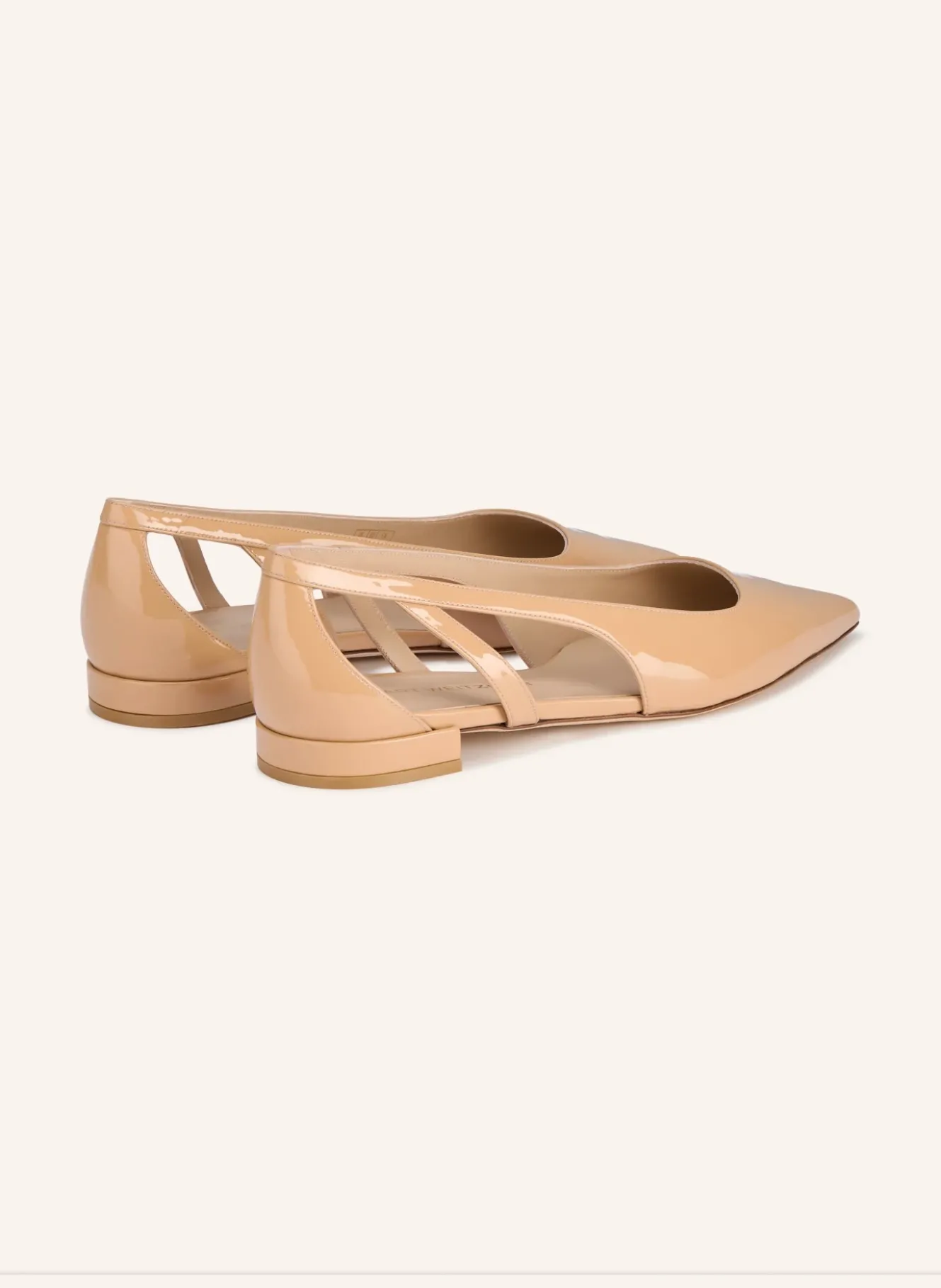 Lackballerinas STUART POWER CUTOUT FLAT mit Cut-outs