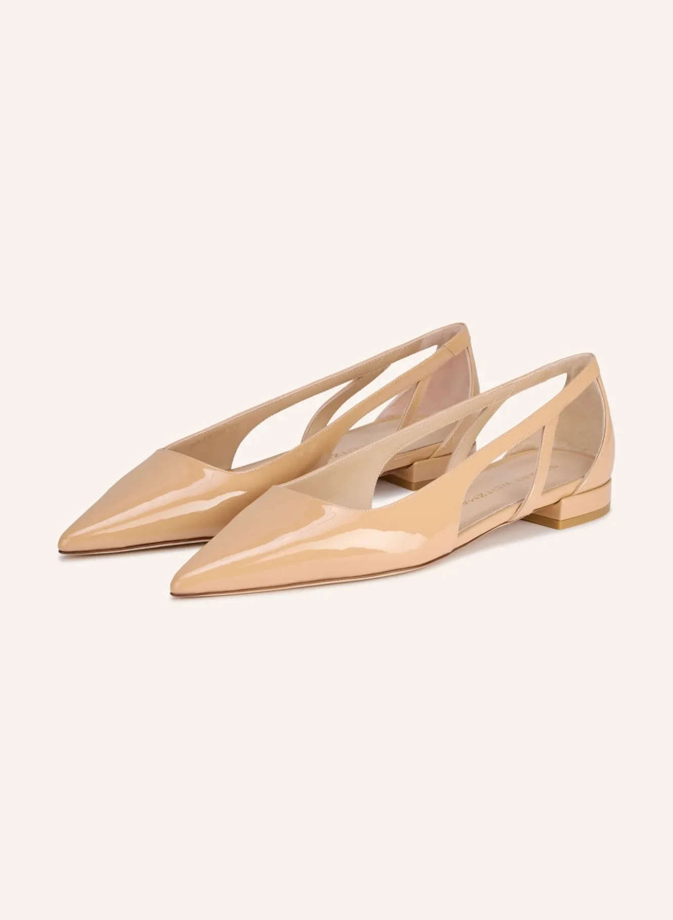Lackballerinas STUART POWER CUTOUT FLAT mit Cut-outs