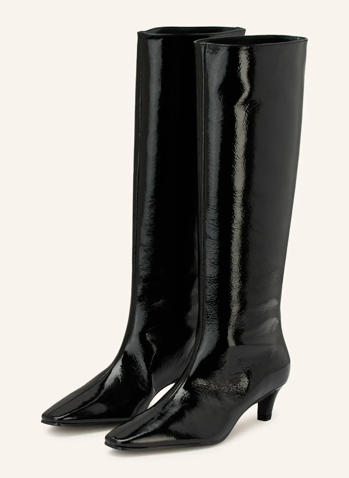 Lackstiefel