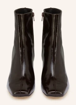 Lack-Stiefeletten